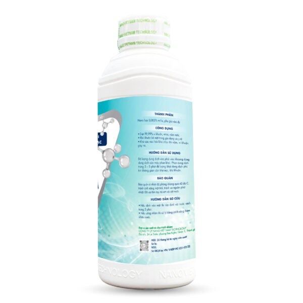 Dung dịch tạo khói Nano Bạc Nano Ceria - 1000ml - Hình ảnh 6