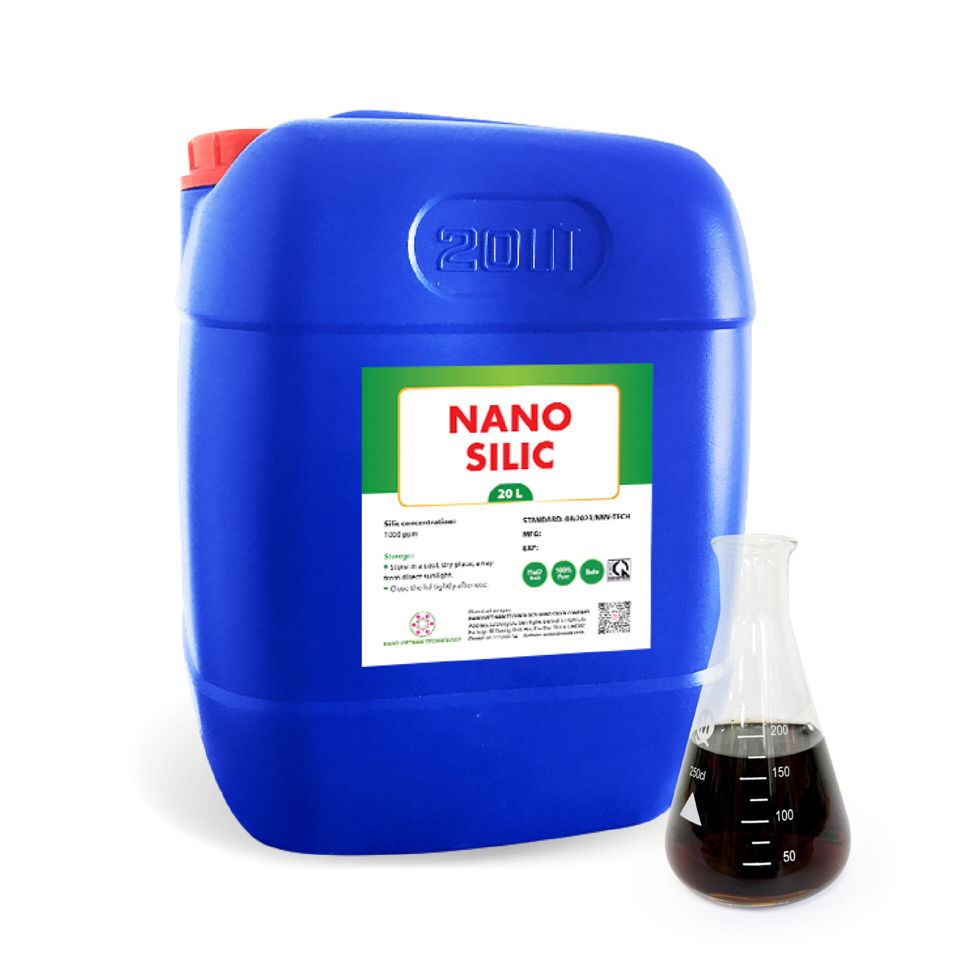 Nano Silic nguyên liệu
